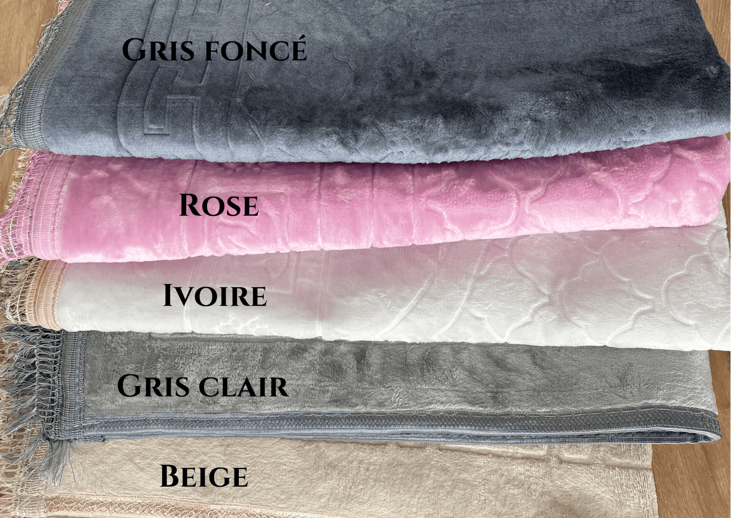 Tapis de prière grand format personnalisés - L’Atelier Personnalisé