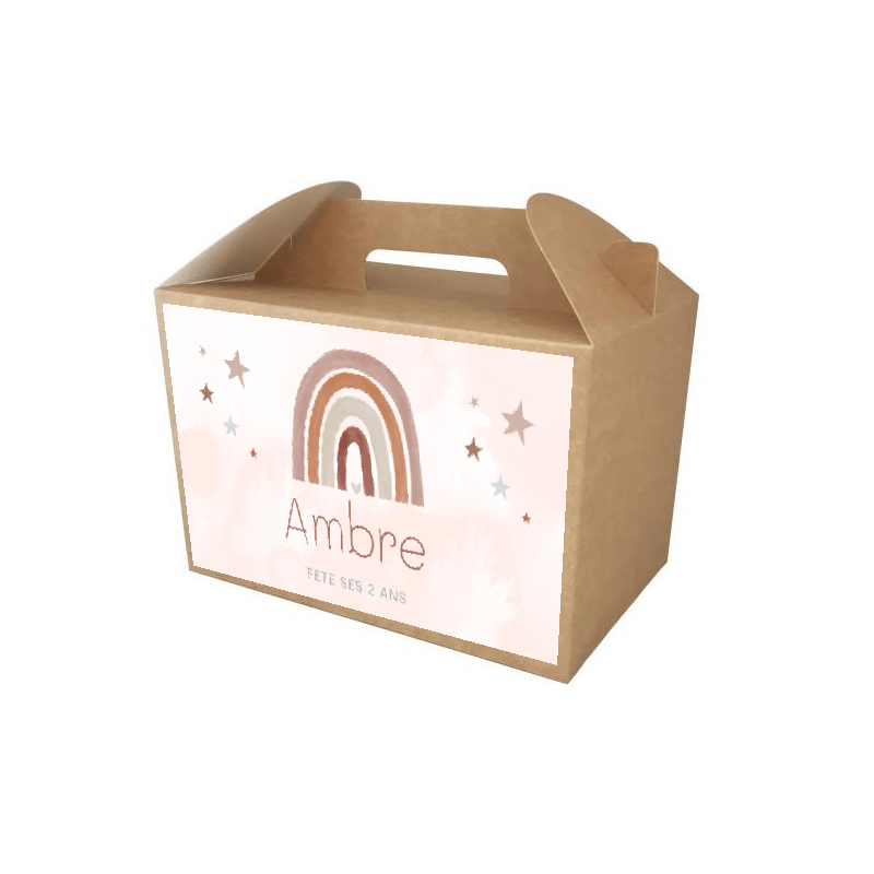 Boites Enfants Arc en ciel - L’Atelier Personnalisé