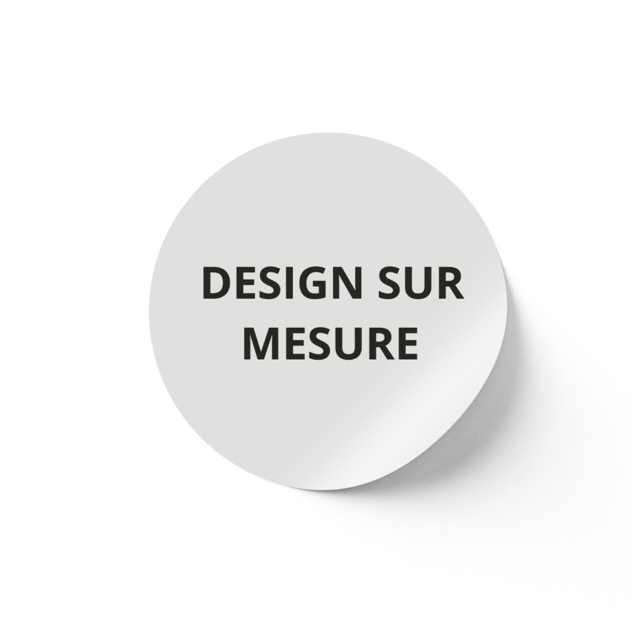 Stickers autocollant Design sur mesure - L’Atelier Personnalisé