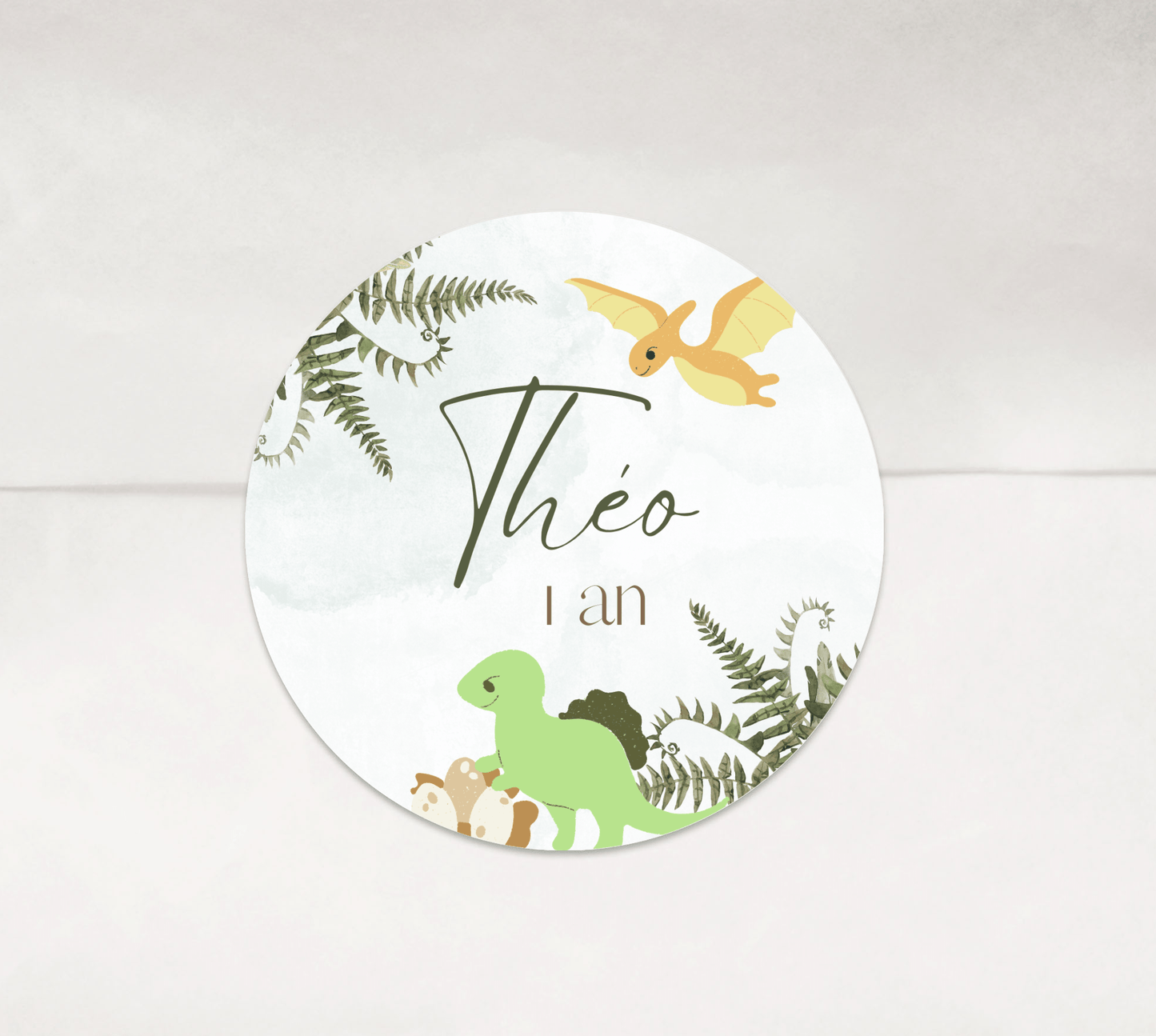 Stickers autocollant Dinosaure - L’Atelier Personnalisé
