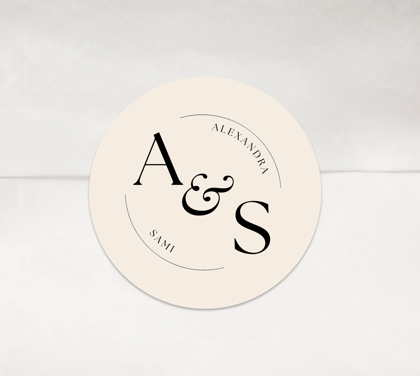 Stickers mariage BiColor - L’Atelier Personnalisé