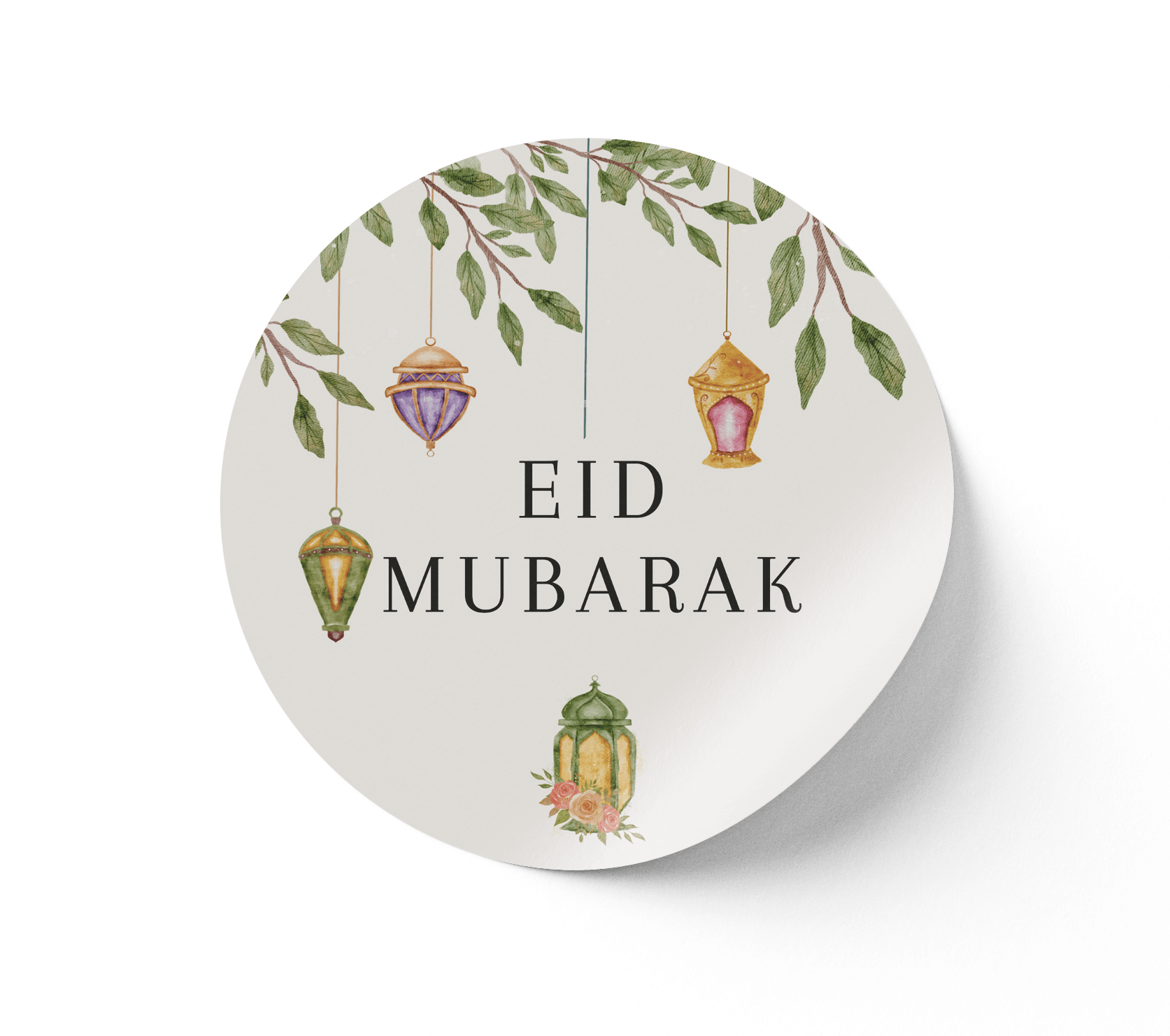 Stickers Eid Mubarak – L’Atelier Personnalisé