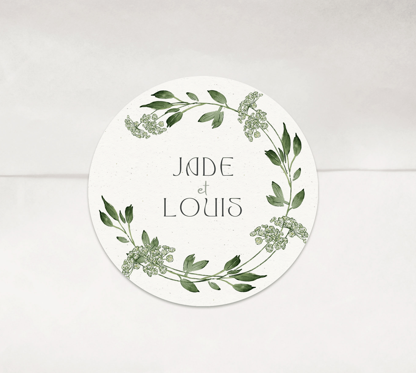 Stickers Mariage Floral - L’Atelier Personnalisé